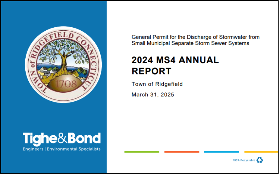 2024 ms4 annual stormwater report with border